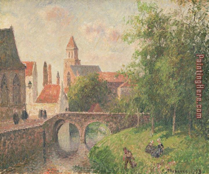 Camille Pissarro Old Bridge in Bruges